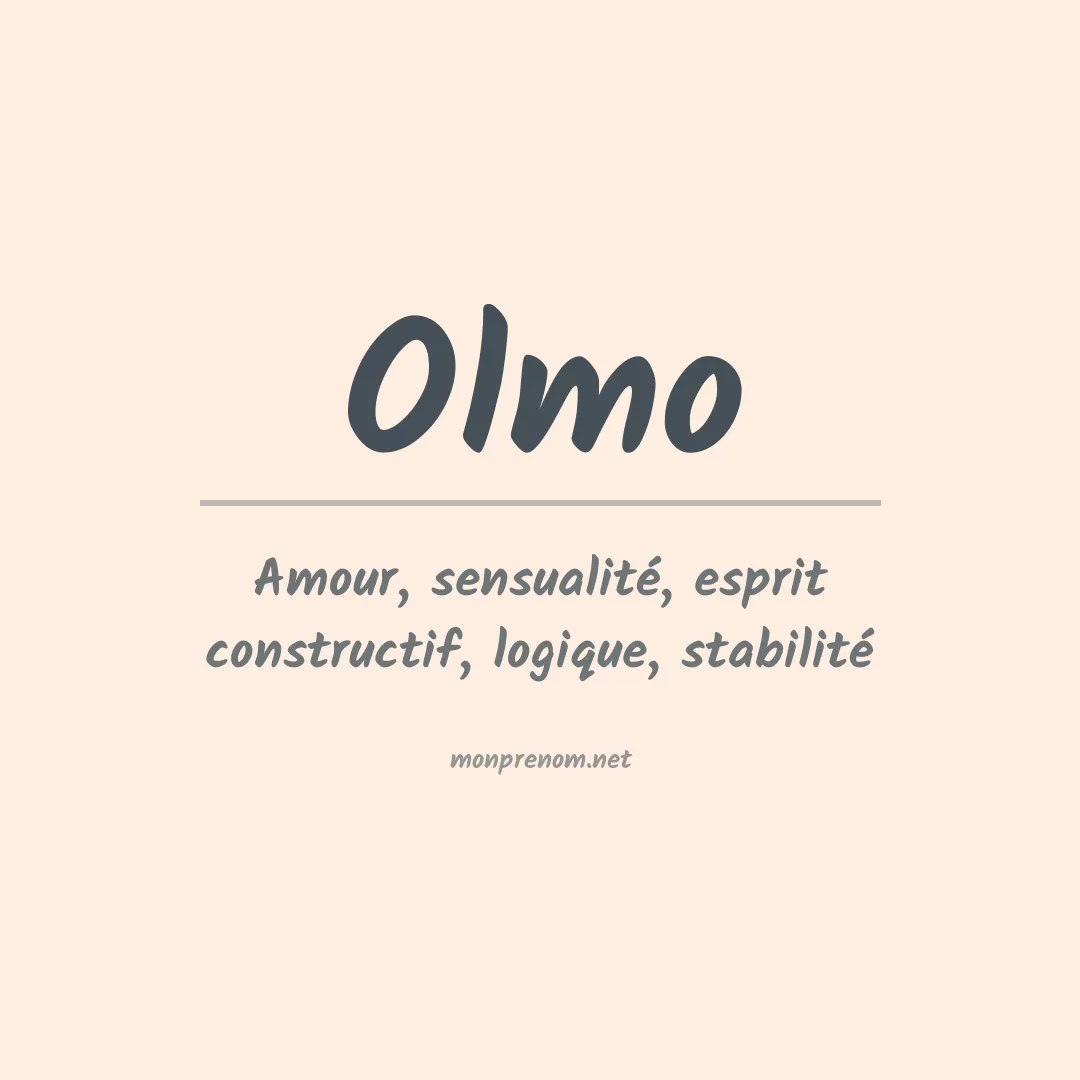 Signification du Prénom Olmo