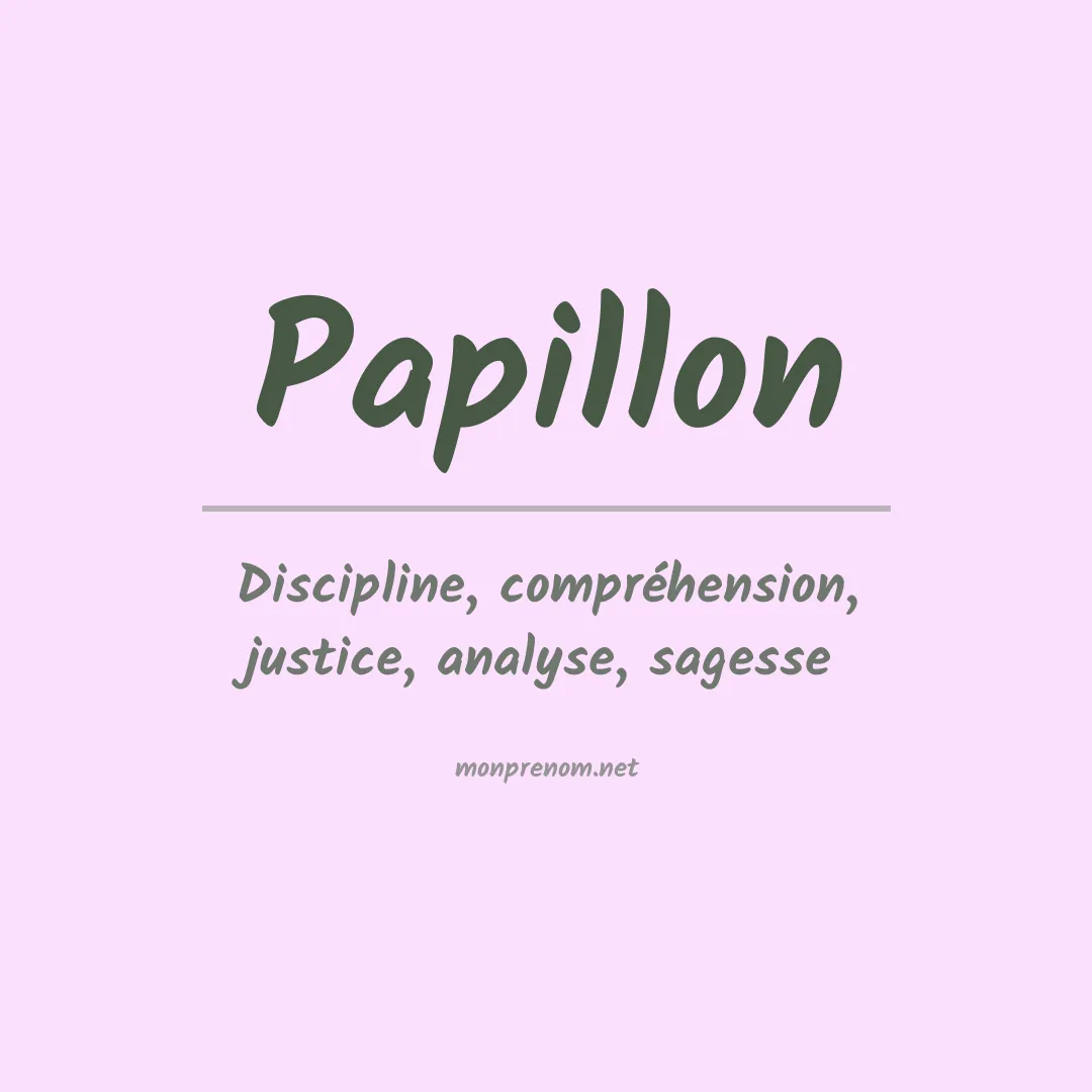 Signification du Prénom Papillon Signification du Prénom Papillon