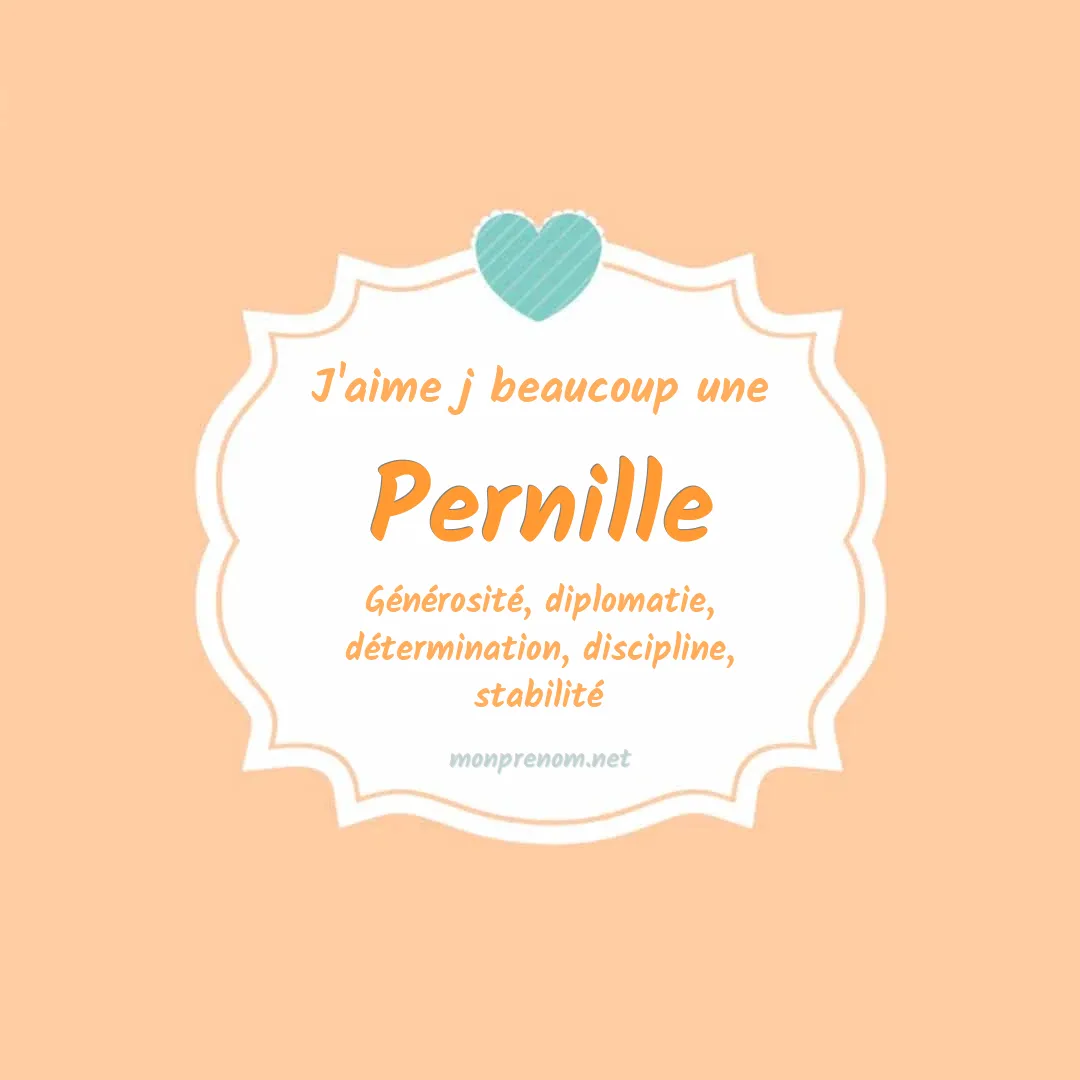 j'aime beaucoup Pernille