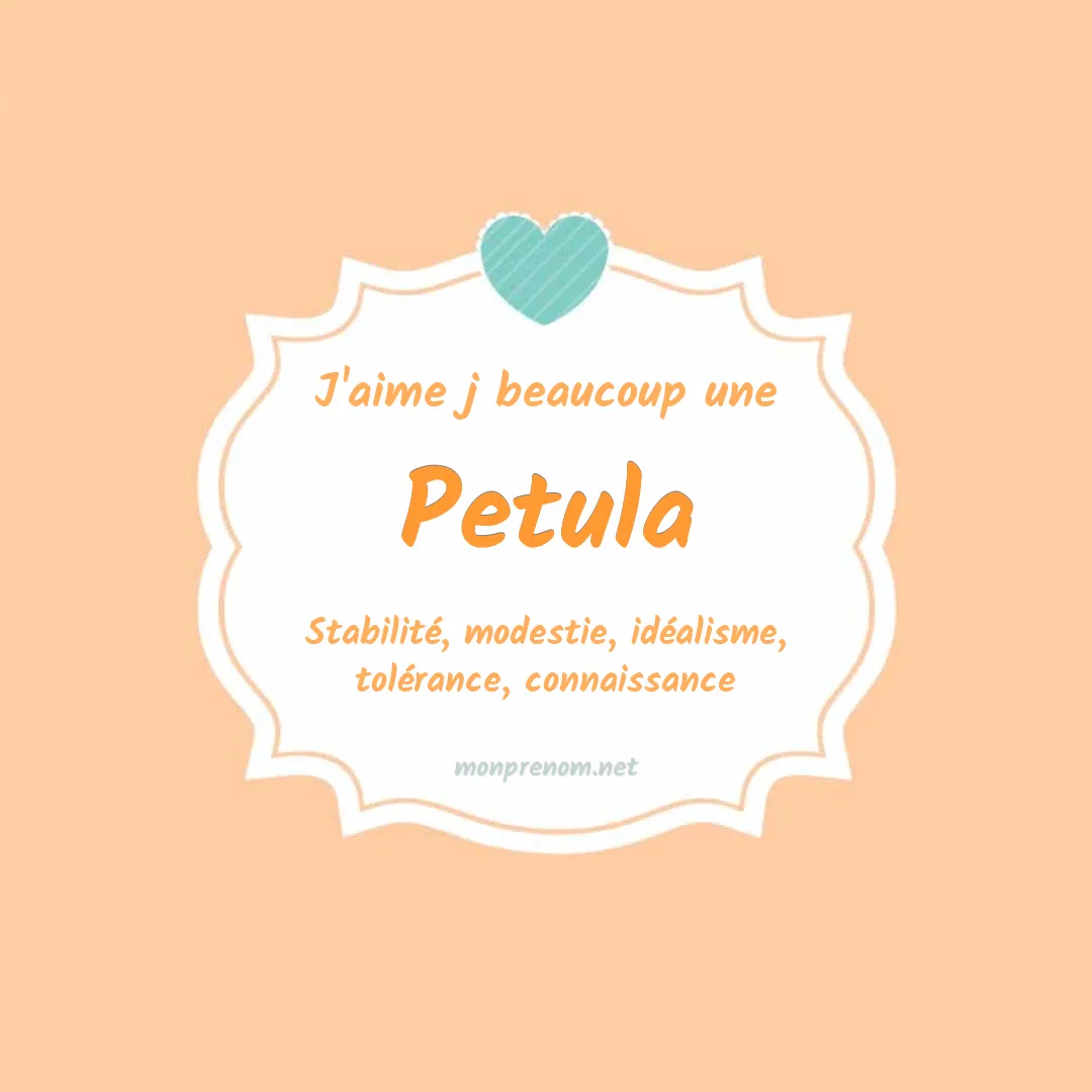 j'aime beaucoup Petula