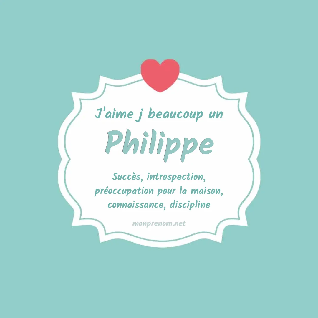 Signification du Pr nom Philippe