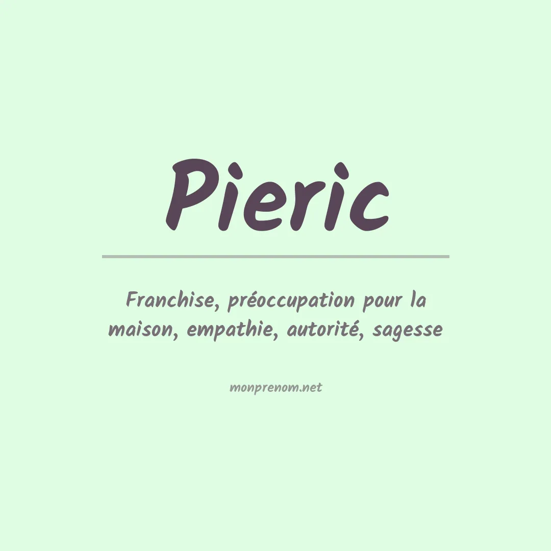PrénomPieric