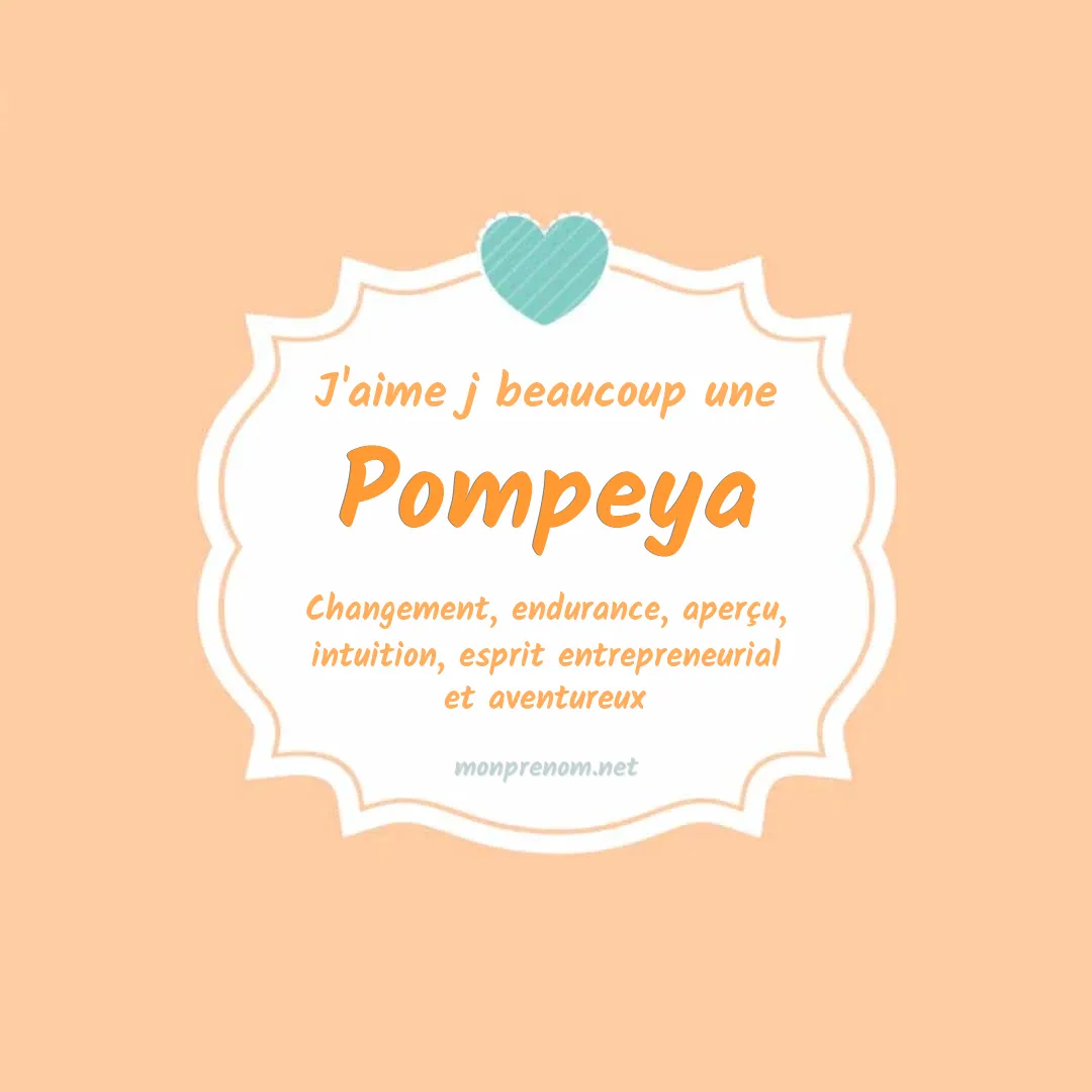 j'aime beaucoup Pompeya