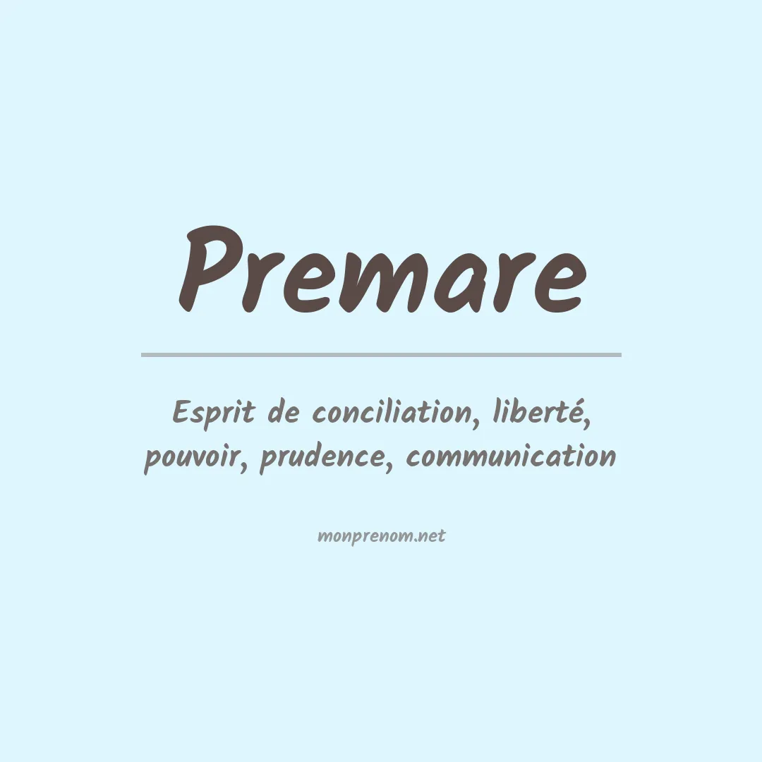 PrénomPremare