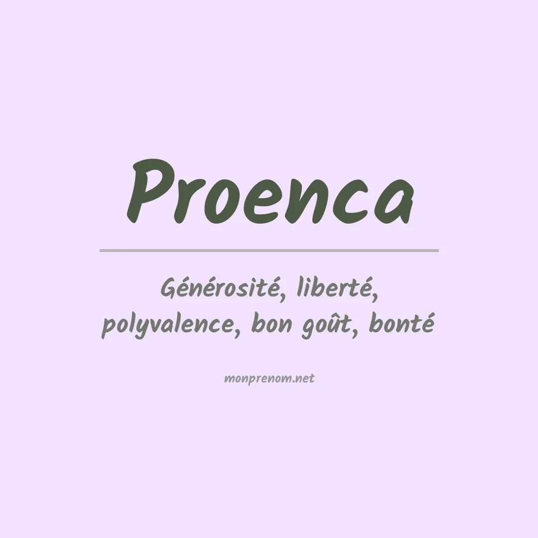 PrénomProenca