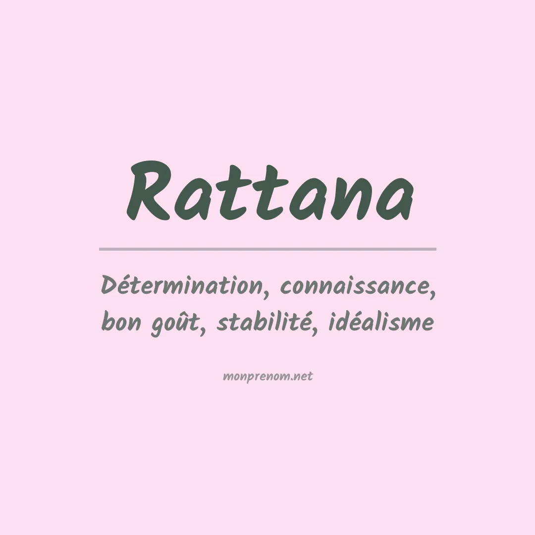 Signification du Prénom Rattana Signification du Prénom Rattana