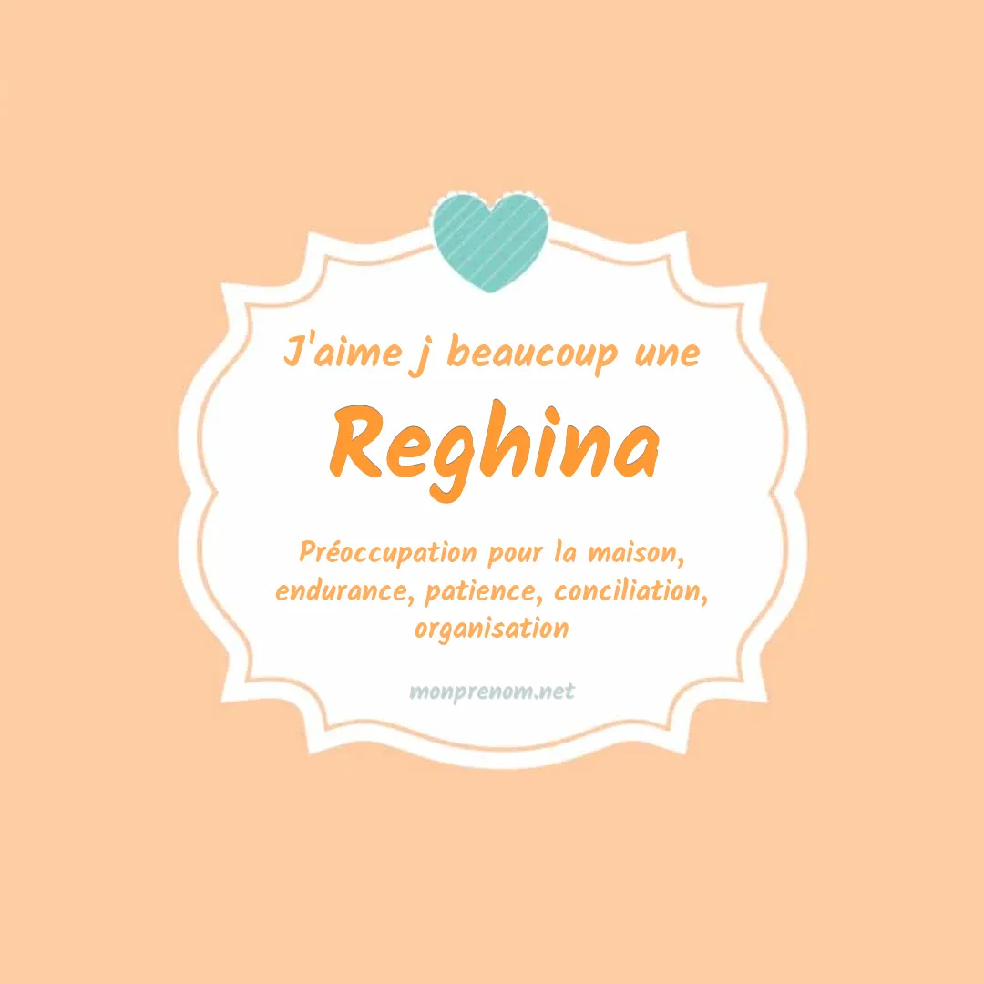 j'aime beaucoup Reghina
