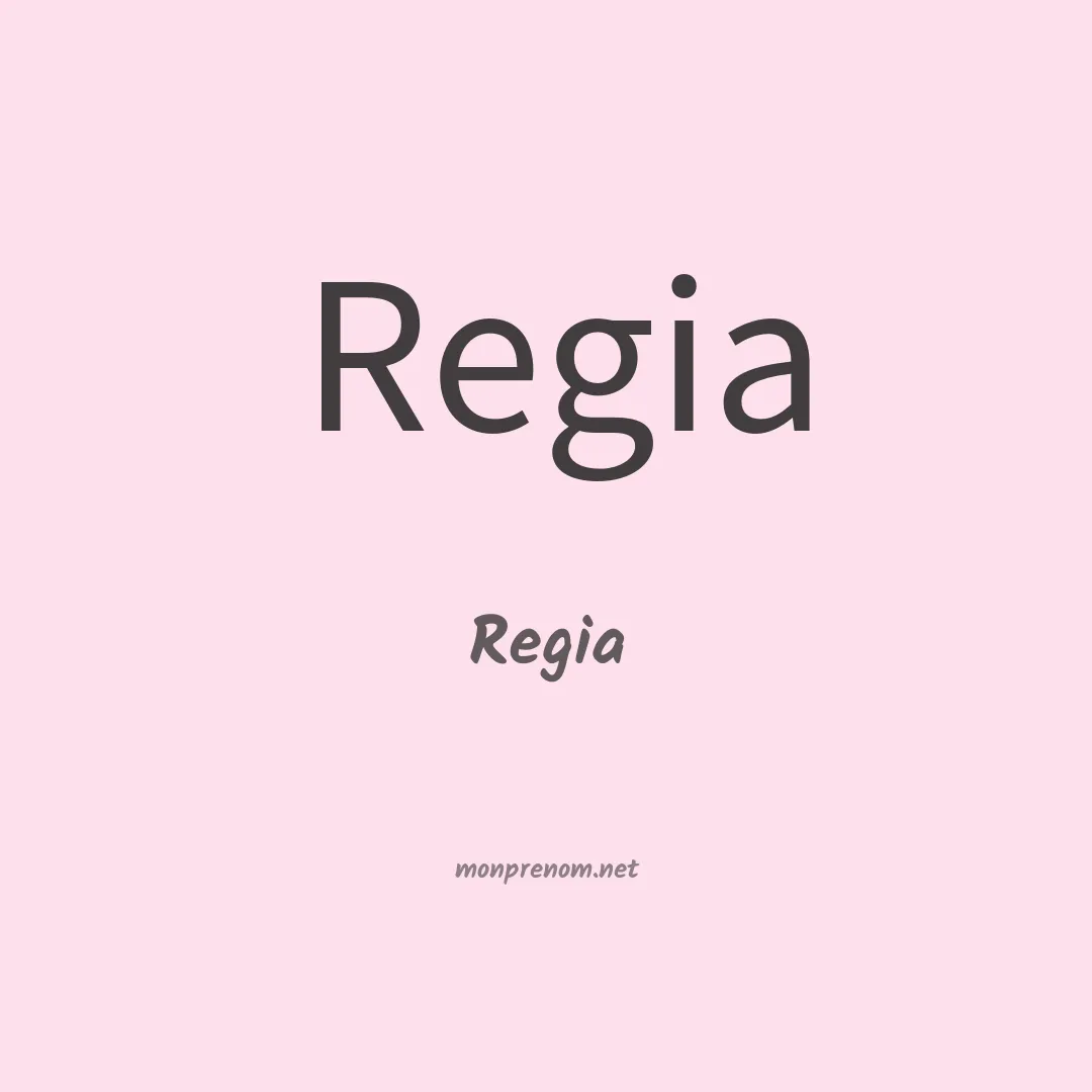 Regia en chino