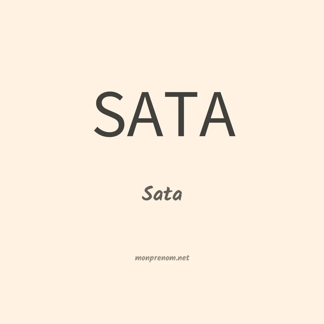 Sata en chino