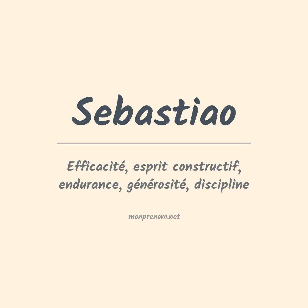 Signification du Prénom Sebastiao