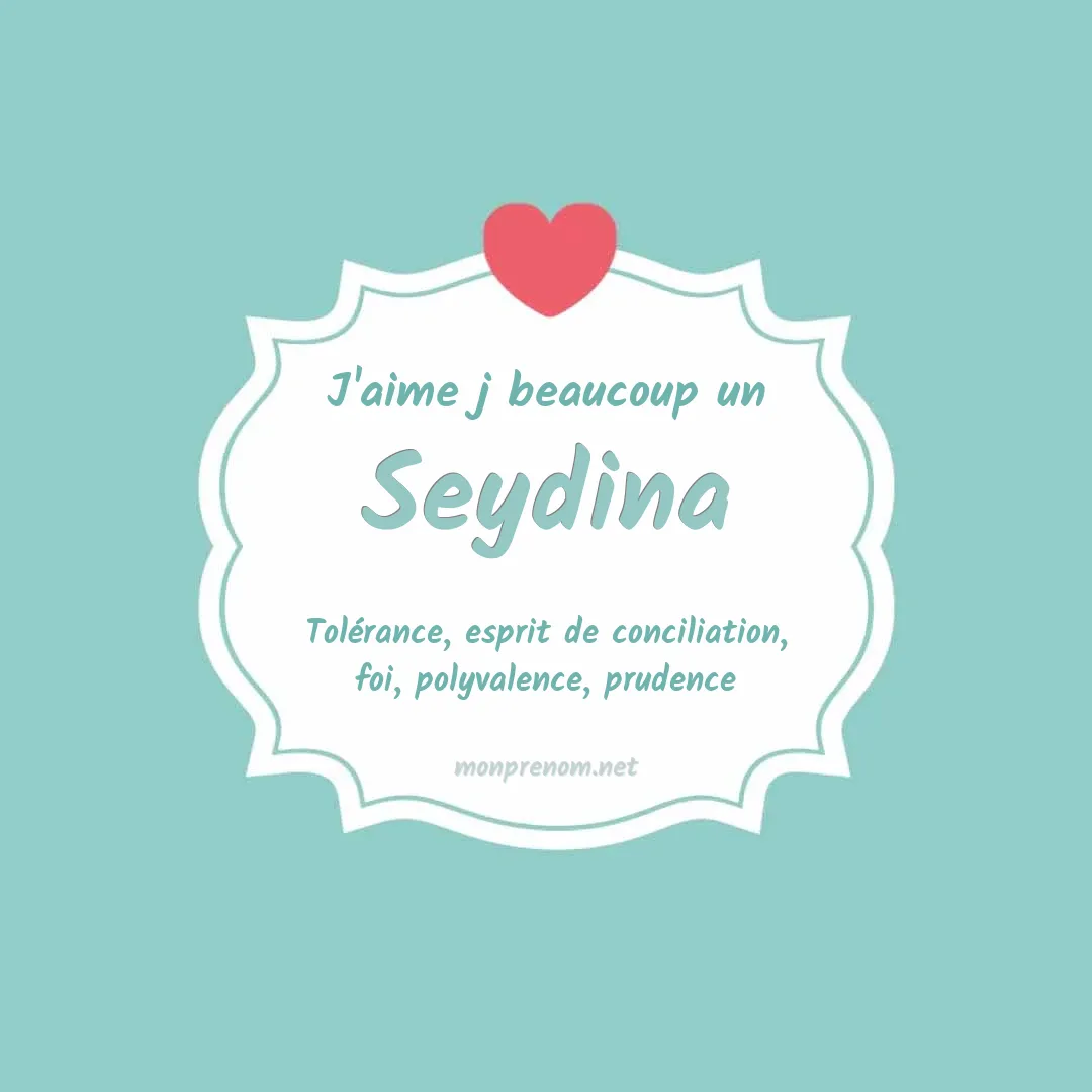 j'aime beaucoup Seydina