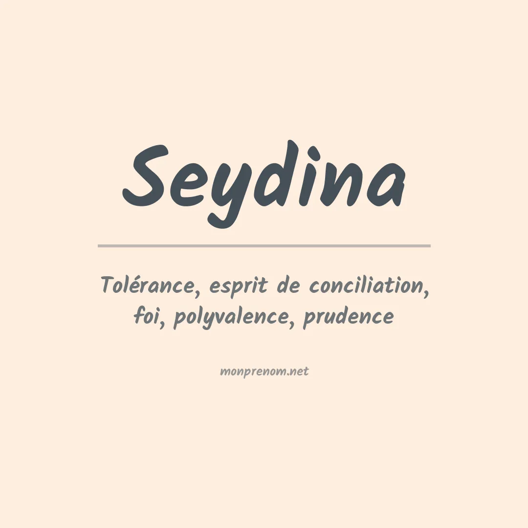 Signification du Prénom Seydina Signification du Prénom Seydina