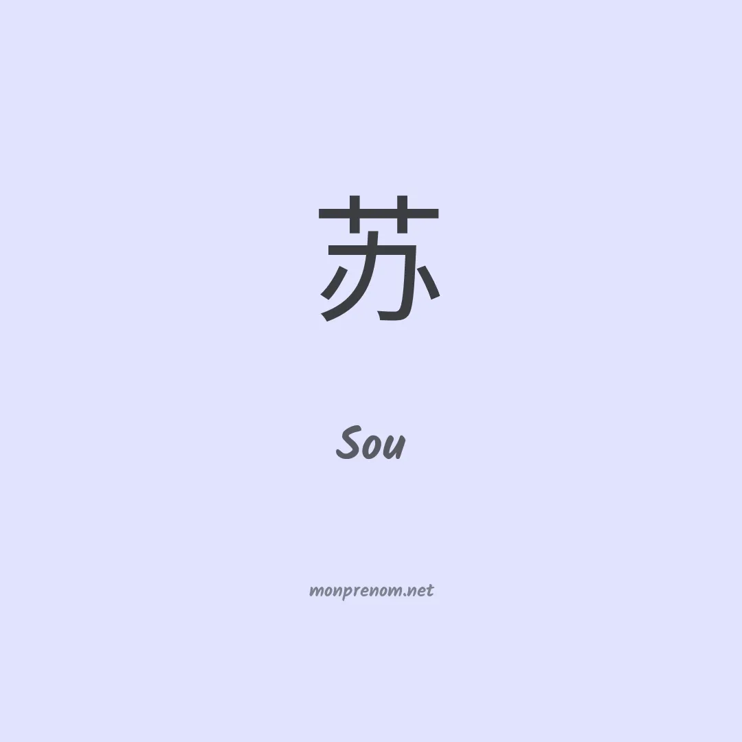 Sou en chino
