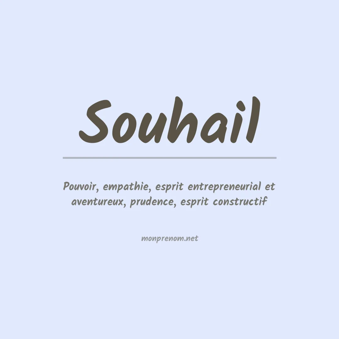 Signification du Prénom Souhail Signification du Prénom Souhail