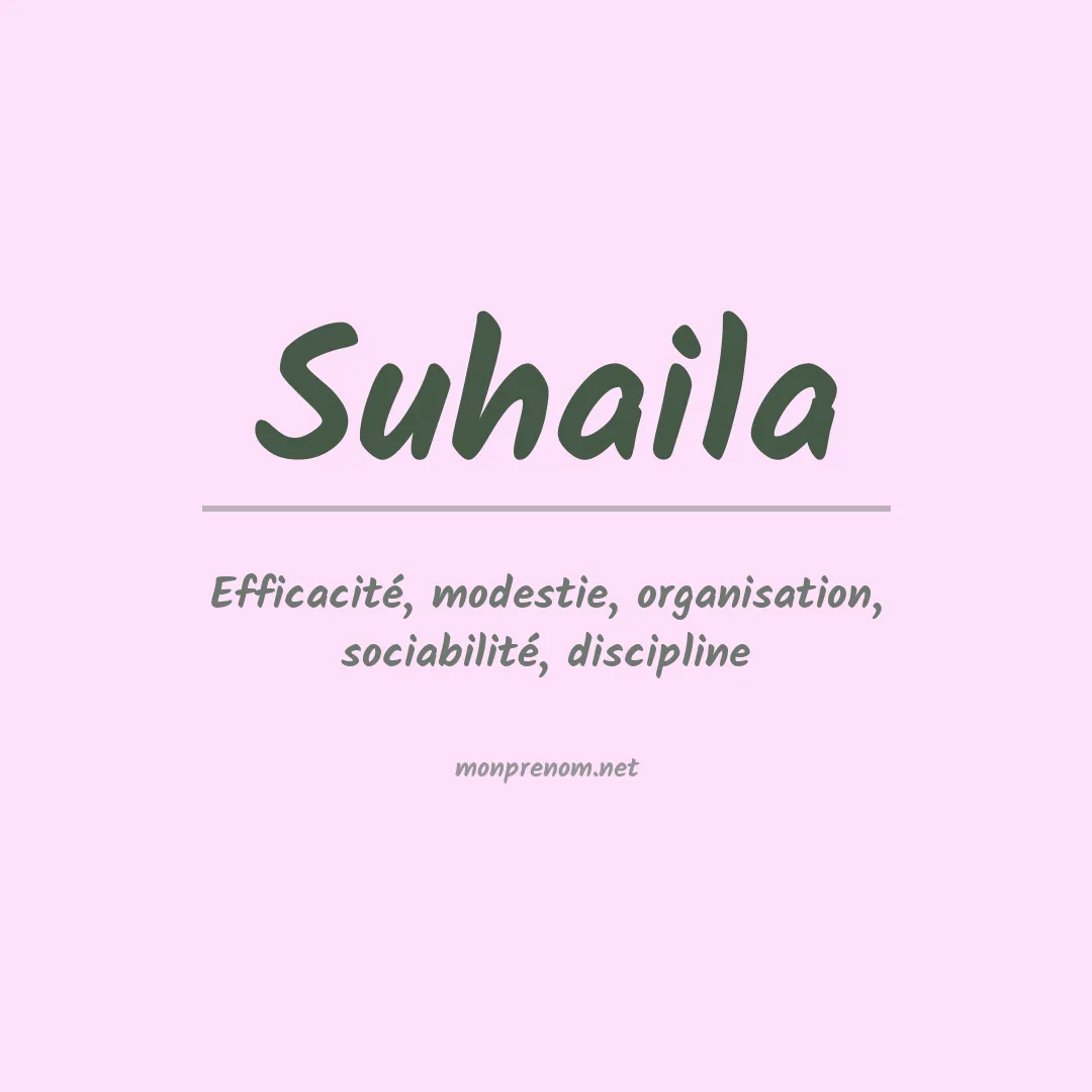 Signification du Prénom Suhaila Signification du Prénom Suhaila