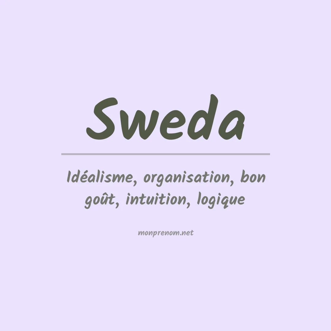 Signification du Prénom Sweda