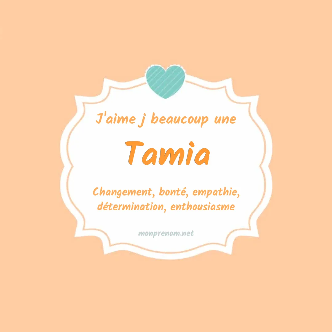j'aime beaucoup Tamia