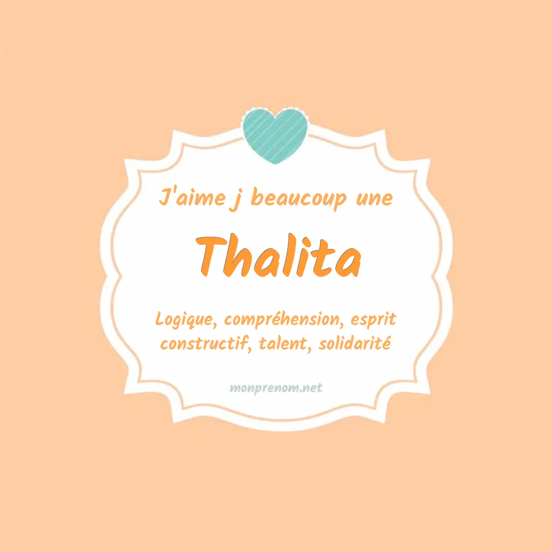 j'aime beaucoup Thalita
