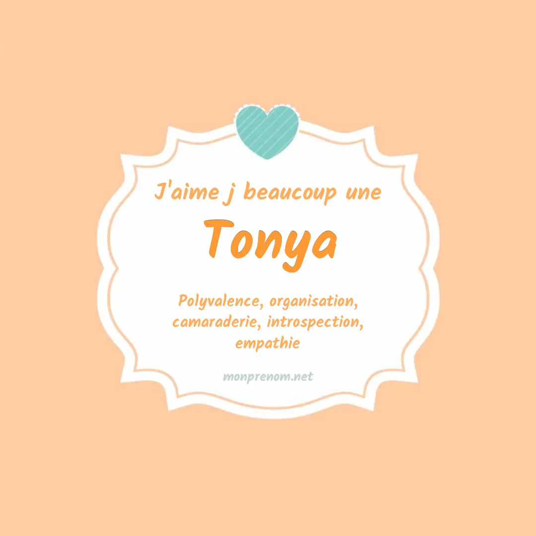j'aime beaucoup Tonya