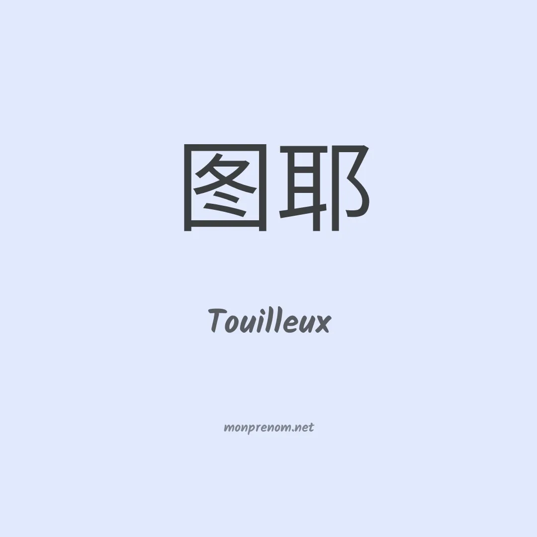 Touilleux en chino