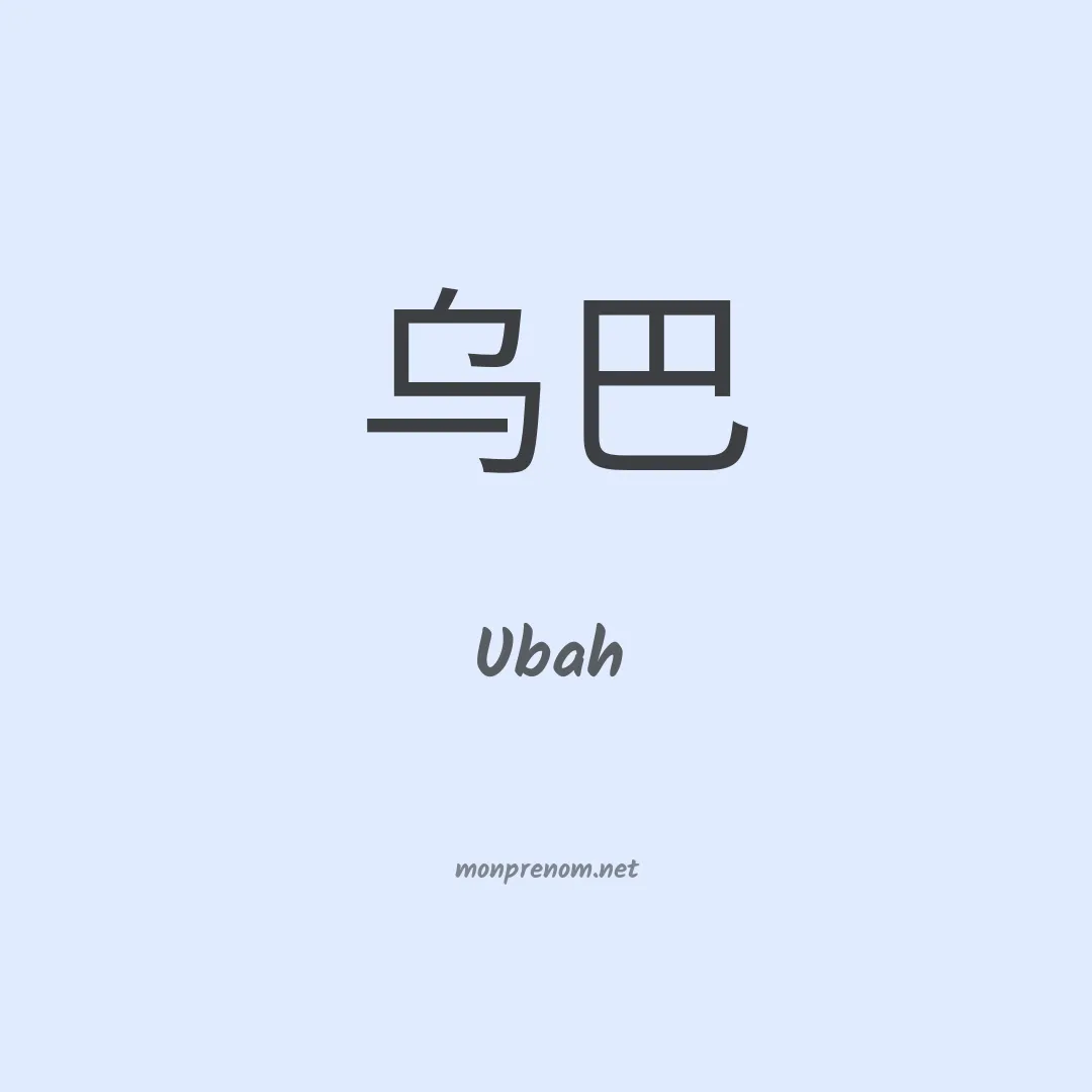 Ubah en chino