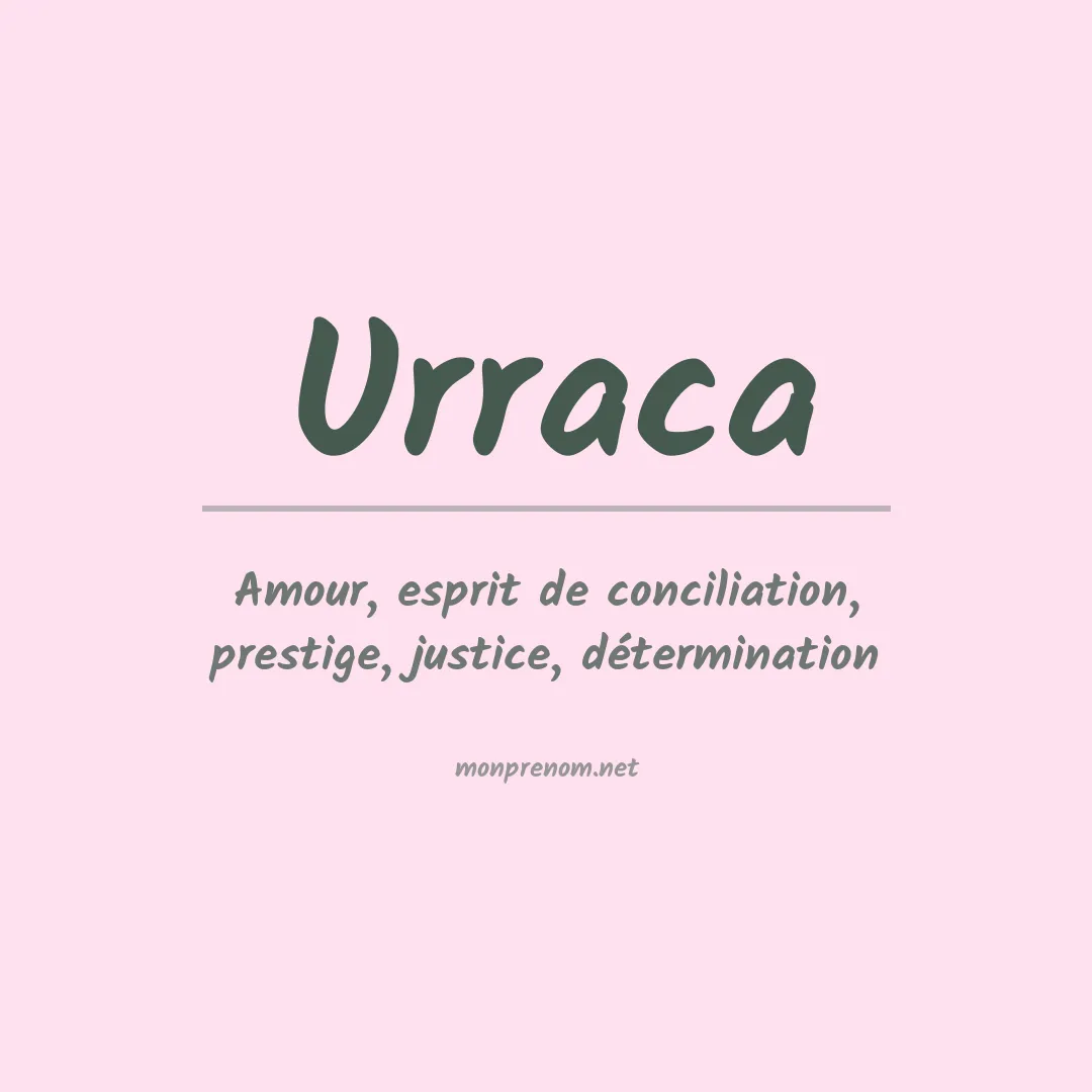 Signification du Prénom Urraca Signification du Prénom Urraca