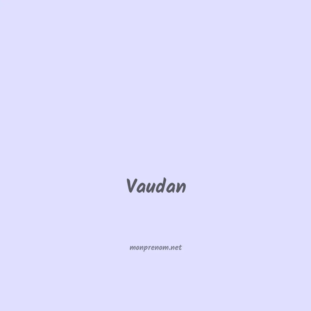 Vaudan en chino