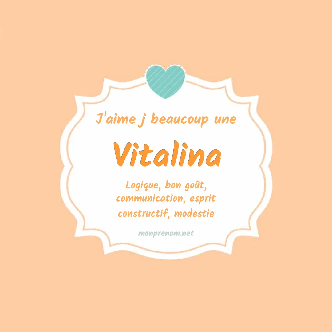 j'aime beaucoup Vitalina