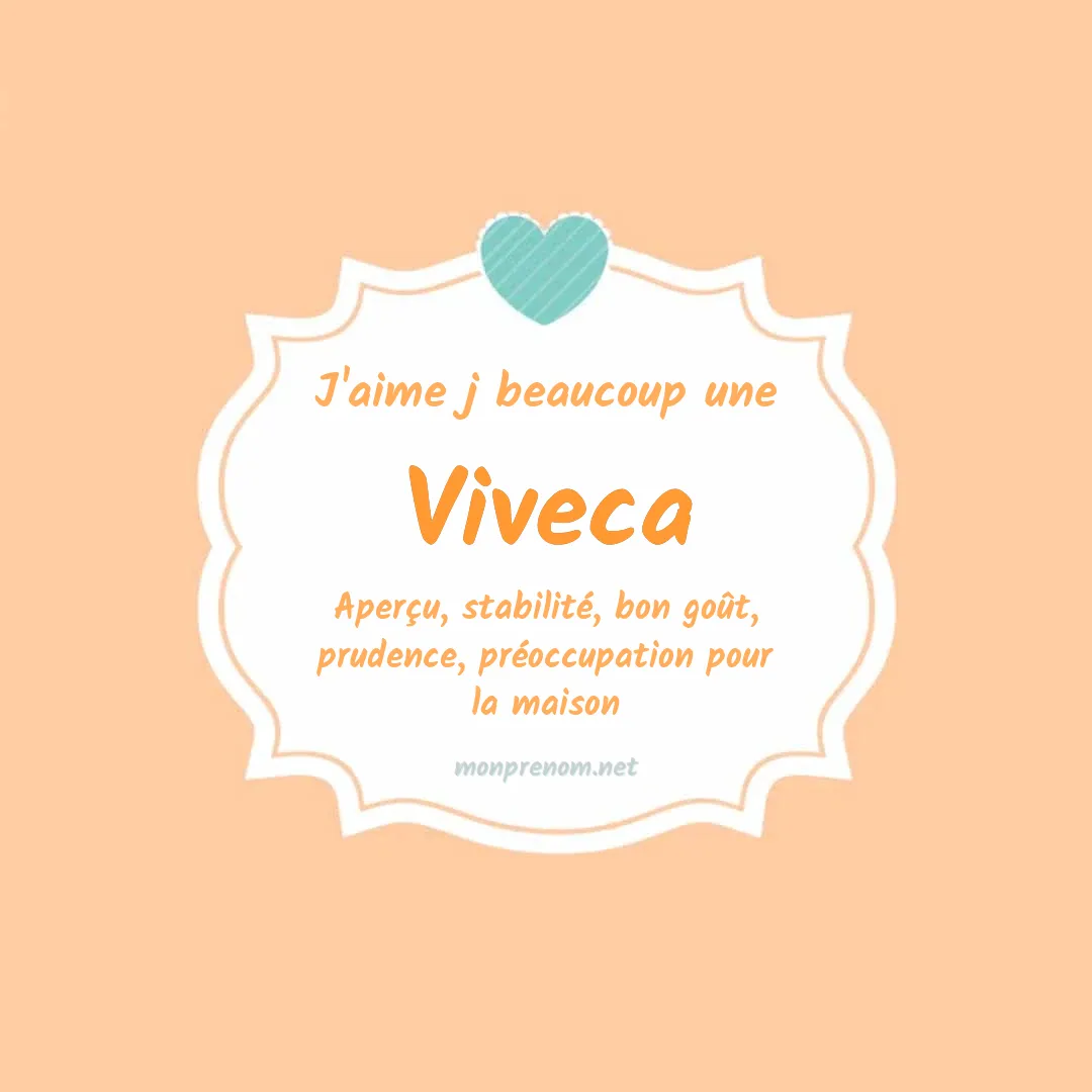 j'aime beaucoup Viveca
