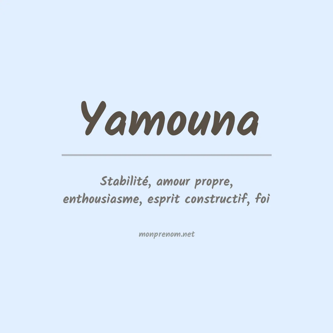 Signification du Prénom Yamouna Signification du Prénom Yamouna