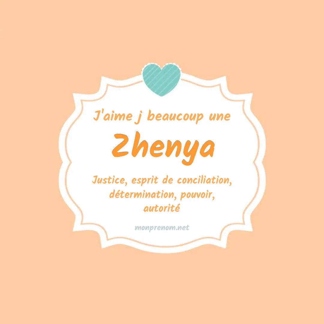 j'aime beaucoup Zhenya