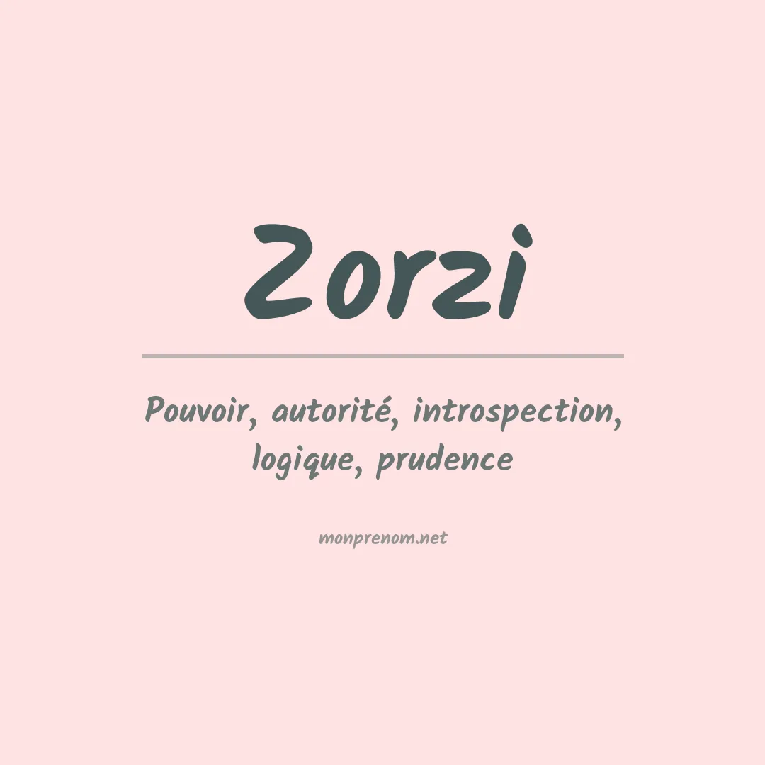 Signification du Prénom Zorzi